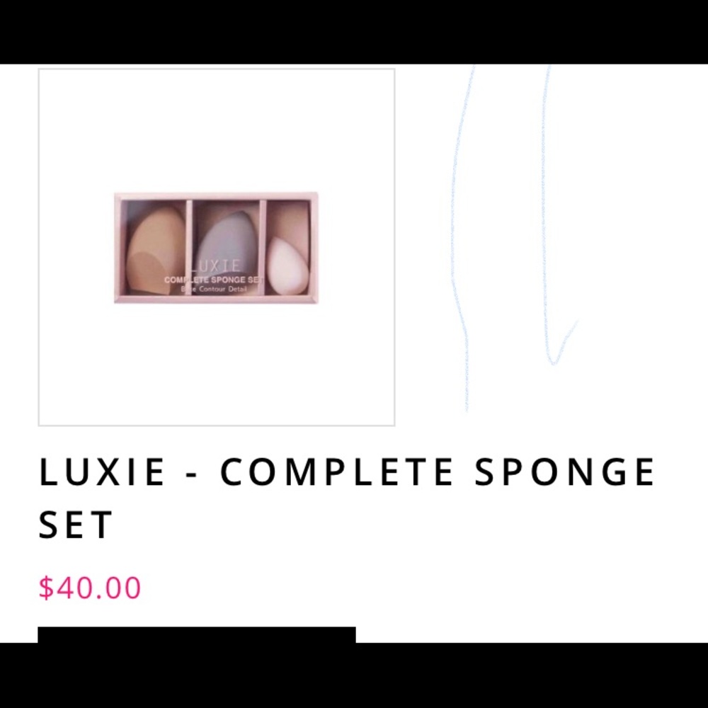 Luxie complete sponge set
